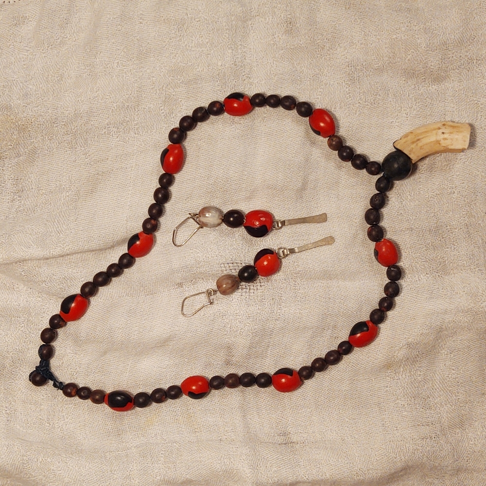 Brazilian Necklace & Earrings